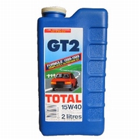 TOTAL GT2 15W40  2 litres