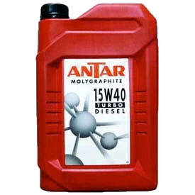 Huile moteur diesel ANTAR Molygraphite 15W40 Turbo Diesel 2 litres